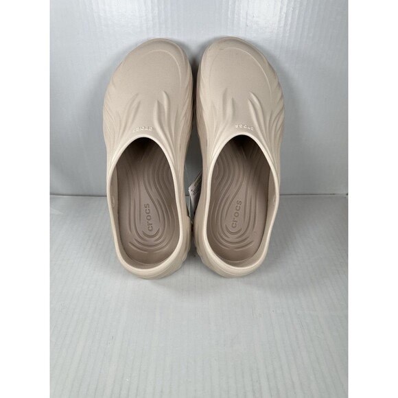 Size 11 Crocs Echo Wave Almond Tint 210521-0LL Men Sandals Slipper Comfort NEW - Picture 6 of 8